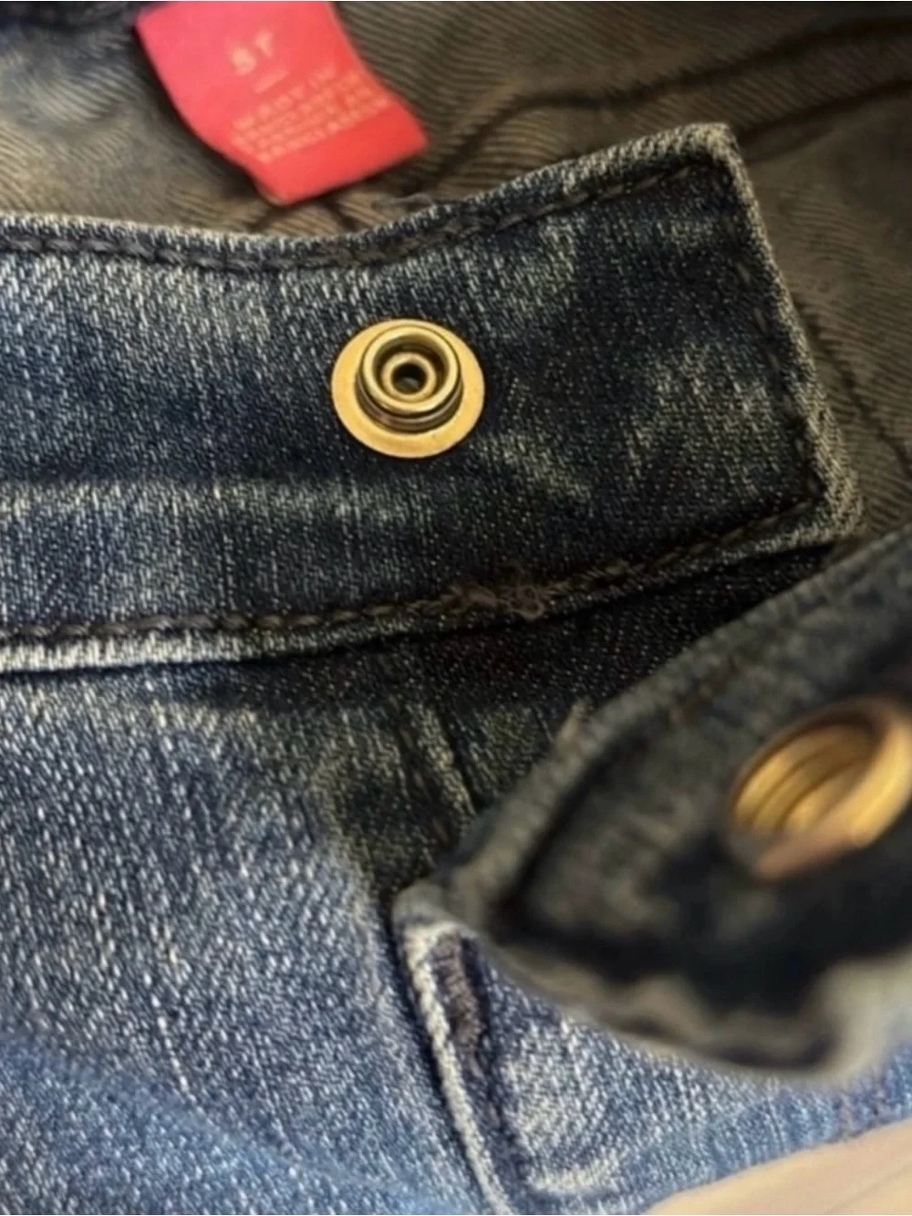 Children’s Place Jeans Girls Super Skinny Denim Blue Jeans Kids 5T Preppy Casual